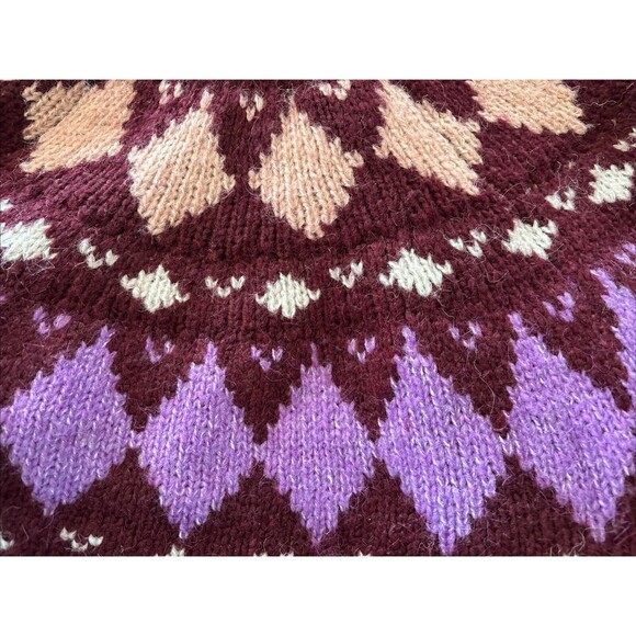 Vero Moda Fair Isle Sweater Womens L Nwt Nordic - Picture 8 of 10